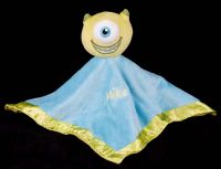 Disney Monsters Inc Mike Wazowski Snuggle Buddy Security Blanket Lovey Ratt